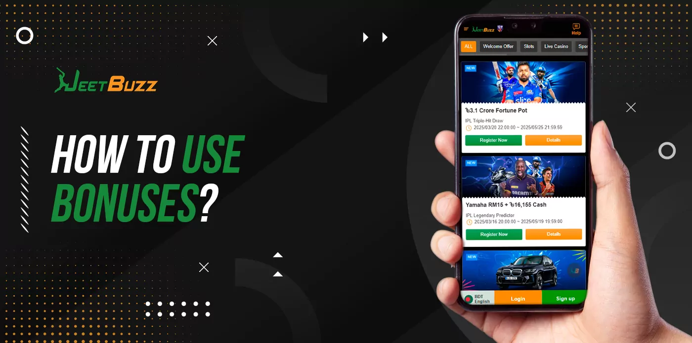 GK333 Promotions 2025: Sign Up Bonus, Refer Code Bangladesh & VIP Club Login Benefits 6 Instructions on how to use bonuses on Jeetbuzz